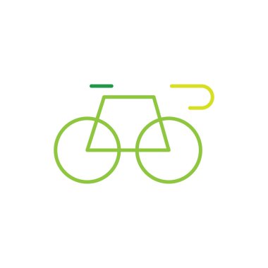 bisiklet vektörü tasarım şablonu