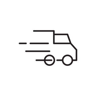 nakliye vektörü tasarım şablonu