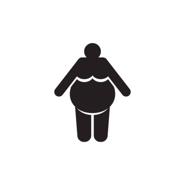 obezite vektör tasarım şablonu