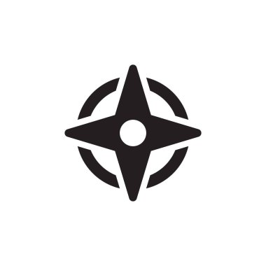 pusula vektör tasarım şablonu