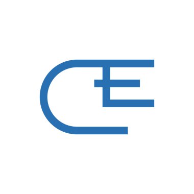 Başlangıç harfi vektör logosu simgesi