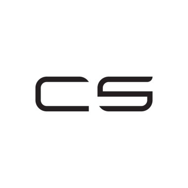 c ilk harf vektör logo simgesi