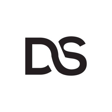 İlk harf vektör logosunu simgeler