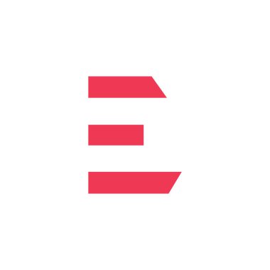 İlk harf vektör logosu simgesi