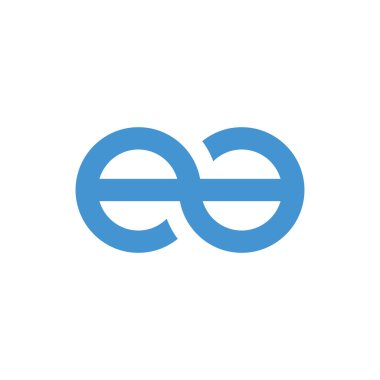 bir ilk harf vektör logo simgesi