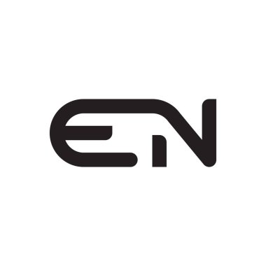 ilk harf vektör logo simgesi