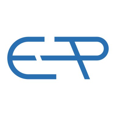 İlk harf vektör logosu simgesi