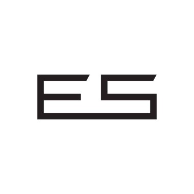 Başlangıç harf vektör logo simgesi