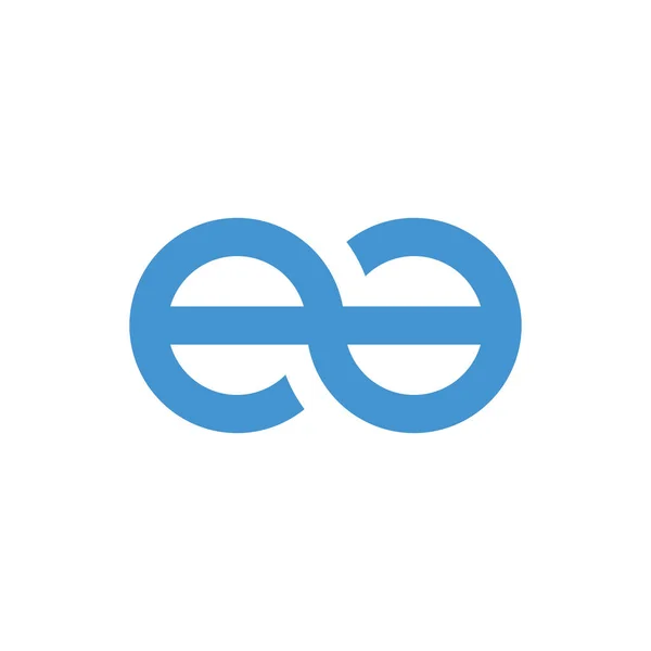 bir ilk harf vektör logo simgesi