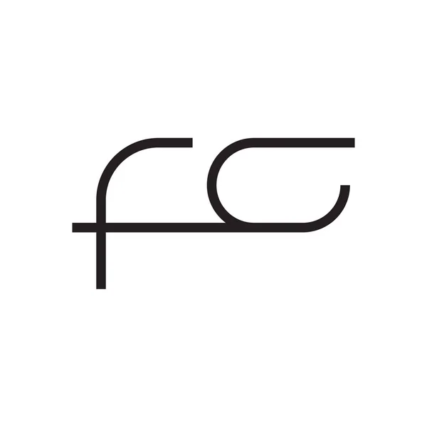 Fc初始字母向量图标 — 图库矢量图片