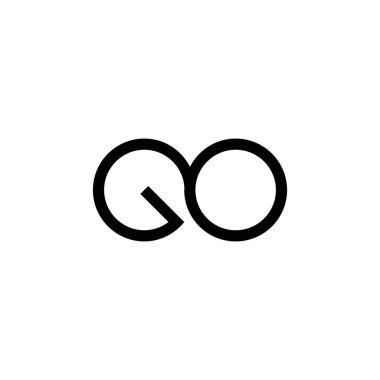 ilk harf vektör logo simgesine git