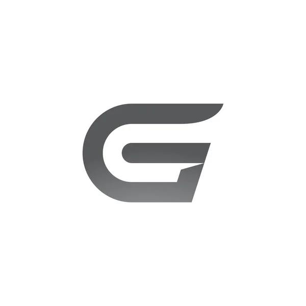Initials Letter G Joystick Logo Design: vetor stock (livre de direitos)  2064974459