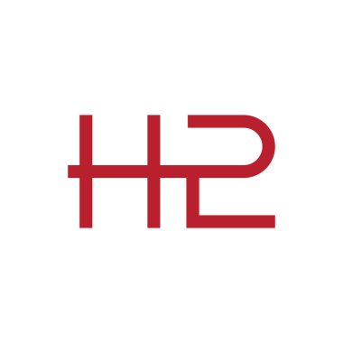 ilk harf vektör logo simgesi