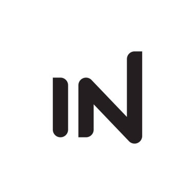 ilk harf vektör logo simgesinde