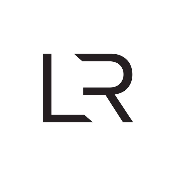 Lr初始字母向量标志图标 — 图库矢量图片