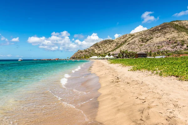 Plage Caramboles Kitts Caraïbes — Photo