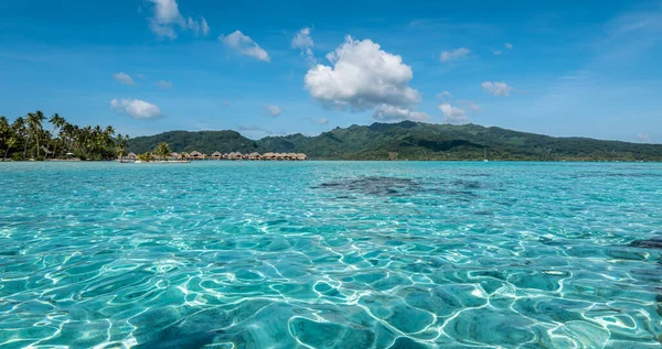 Lagune Landschap Moorea Frans Polynesië Zuid Pacific — Stockfoto