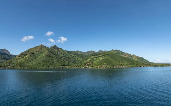 Moorea Dağ Manzarası Fransız Polinezyası — Stok fotoğraf