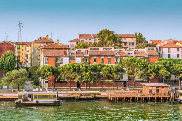 Modern yerleşim alanı, Sacca Fisola, Venedik, İtalya