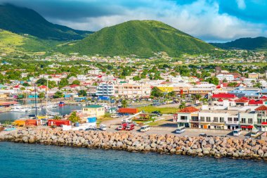 Basseterre, Saint Kitts ve Nevis.