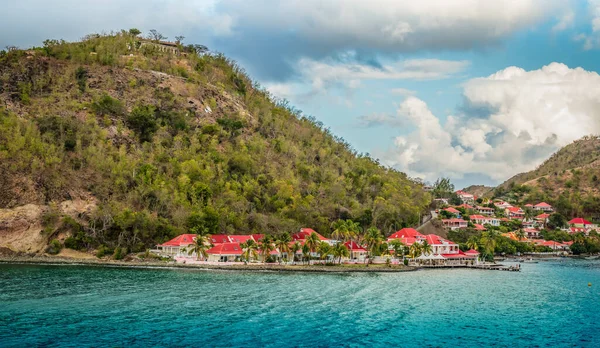 Terre Haut Manzarası Guadeloupe Adası — Stok fotoğraf