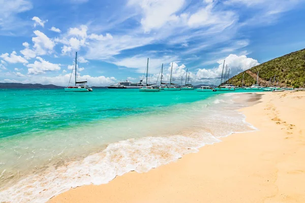 Plage Tropicale Mer Plage White Bay Jost Van Dyke Îles — Photo