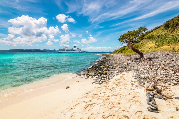 White Bay Jost Van Dyke Adası Britanya Virgin Adaları Arka — Stok fotoğraf