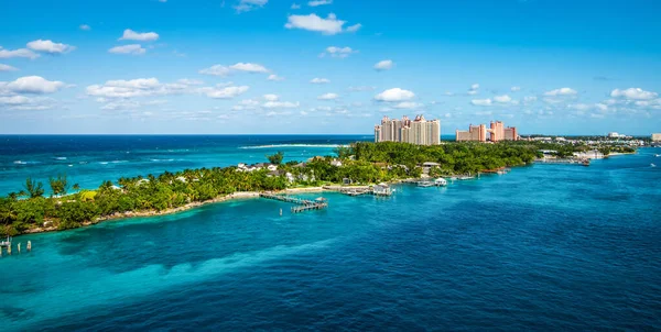 Cennet Adası, Nassau, Bahamalar 'ın panoramik manzarası.