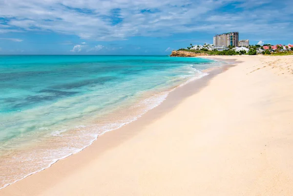 Mullet Bay Beach Sint Maarten Caribisch Gebied — Stockfoto
