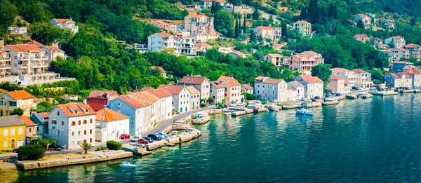 Kotor Montenegro Ciudad Largo Bahía Kotor —  Fotos de Stock