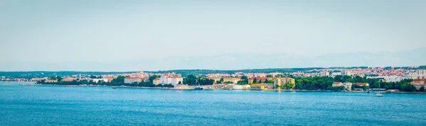 Hırvatistan Zadar Kentinde Panoramik Deniz Manzarası — Stok fotoğraf