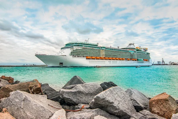 Cruiseschip Haven Everglades Fort Lauderdale — Stockfoto