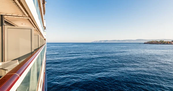 Nave Crociera Sul Mar Egeo Grecia — Foto Stock