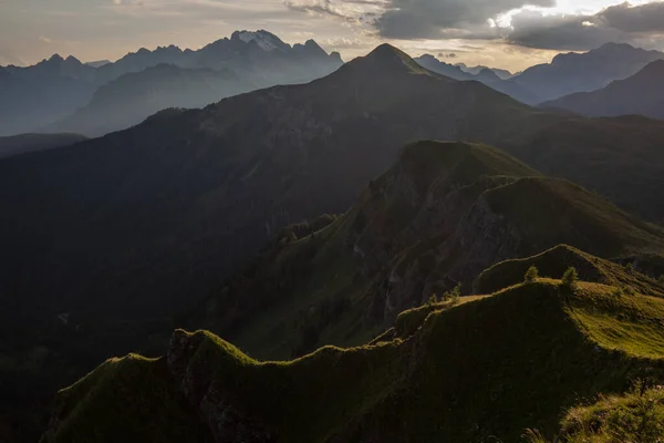 Passo Giau Dolomitas Itália Alpes Alpes Italianos Bela Cena — Fotografia de Stock