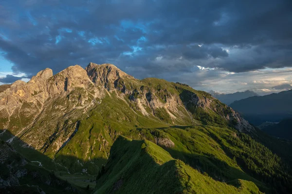 Passo Giau Dolomitas Italia Alpes Alpes Italianos Hermosa Escena — Foto de Stock