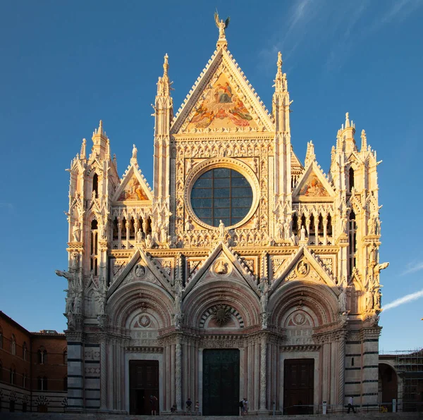 Siena Italia 2013 Catedral Santa María Asunción Duomo Siena — Foto de Stock