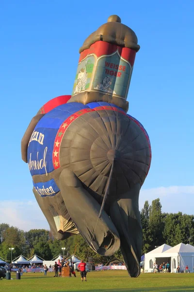 페라라 이탈리아 2019 사진은 페라라에서 축제에서 만들어졌다 세계에서 코끼리 모양의 — 스톡 사진