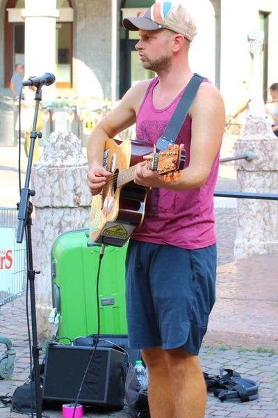 Ferrara Italia September 2019 Ferrara Buskers Festival Από Τις Έως — Φωτογραφία Αρχείου