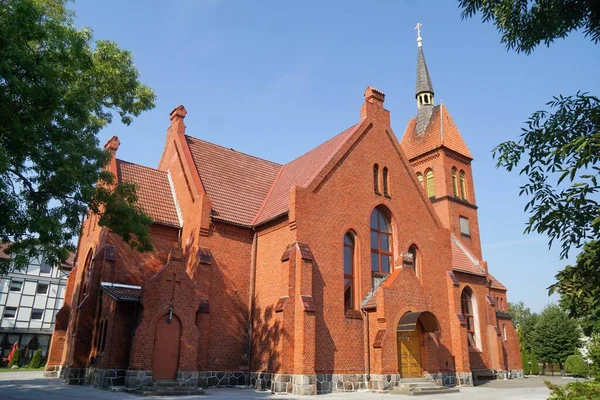 Zelenogradsk. View of the city - Church of St. Adalbert — Stock Photo, Image