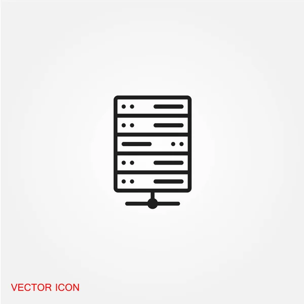 Icono Plano Analítico Ilustración Vectorial — Vector de stock