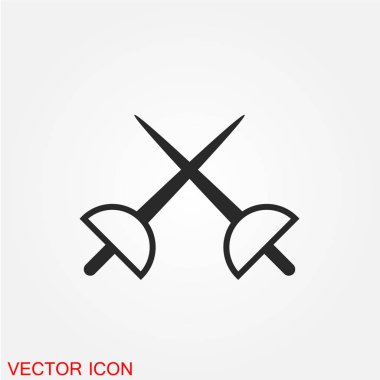 Beyaz arka plan, vektör, illüstrasyon izole eskrim düz simgesi