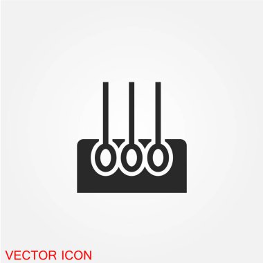 Saç folikülü kutsal kişilerin resmi, vektör çizim ile 