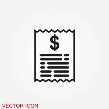 dolar işareti düz simgesi beyaz arka plan, vektör, illüstrasyon izole iş sözleşmesi