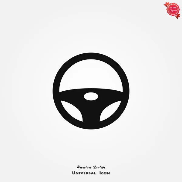 Coche Volante Icono Plano Aislado Sobre Fondo Blanco Vector Ilustración — Vector de stock