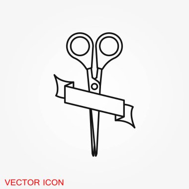 Berber simge vektör, salon saç kurutma makinesi, web ve hareket eden için Saç Kıvırıcı