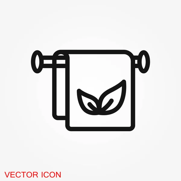 Icono Aromaterapia Ilustración Conceptual Para Sitio Web Signo Símbolo Elemento — Vector de stock