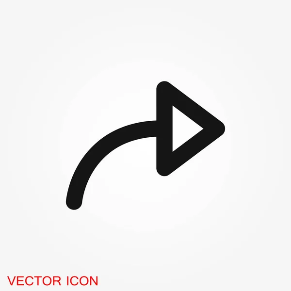 Pijlen Pictogram Pijl Voor Website App Vectorillustratie — Stockvector