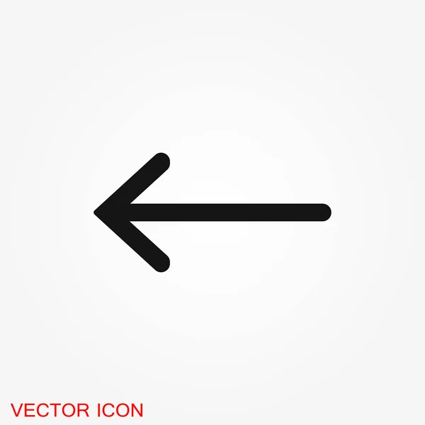 Rerows Icon Стрелка Сайта Приложения Векторная Иллюстрация — стоковый вектор