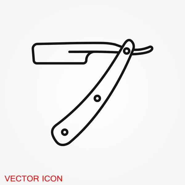 Icono Peluquería Vector Secador Pelo Salón Rizador Pelo Para Web — Vector de stock