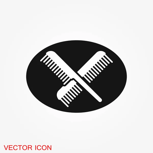 Friseur Ikone Vektor Salon Haartrockner Lockenwickler Für Web Und Mobile — Stockvektor